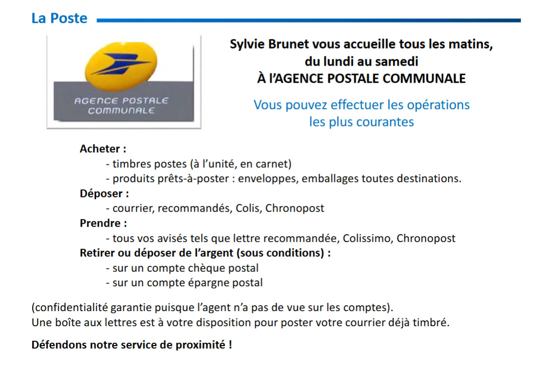 Agence Postale