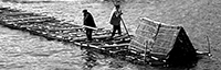 Flottage par train de bois